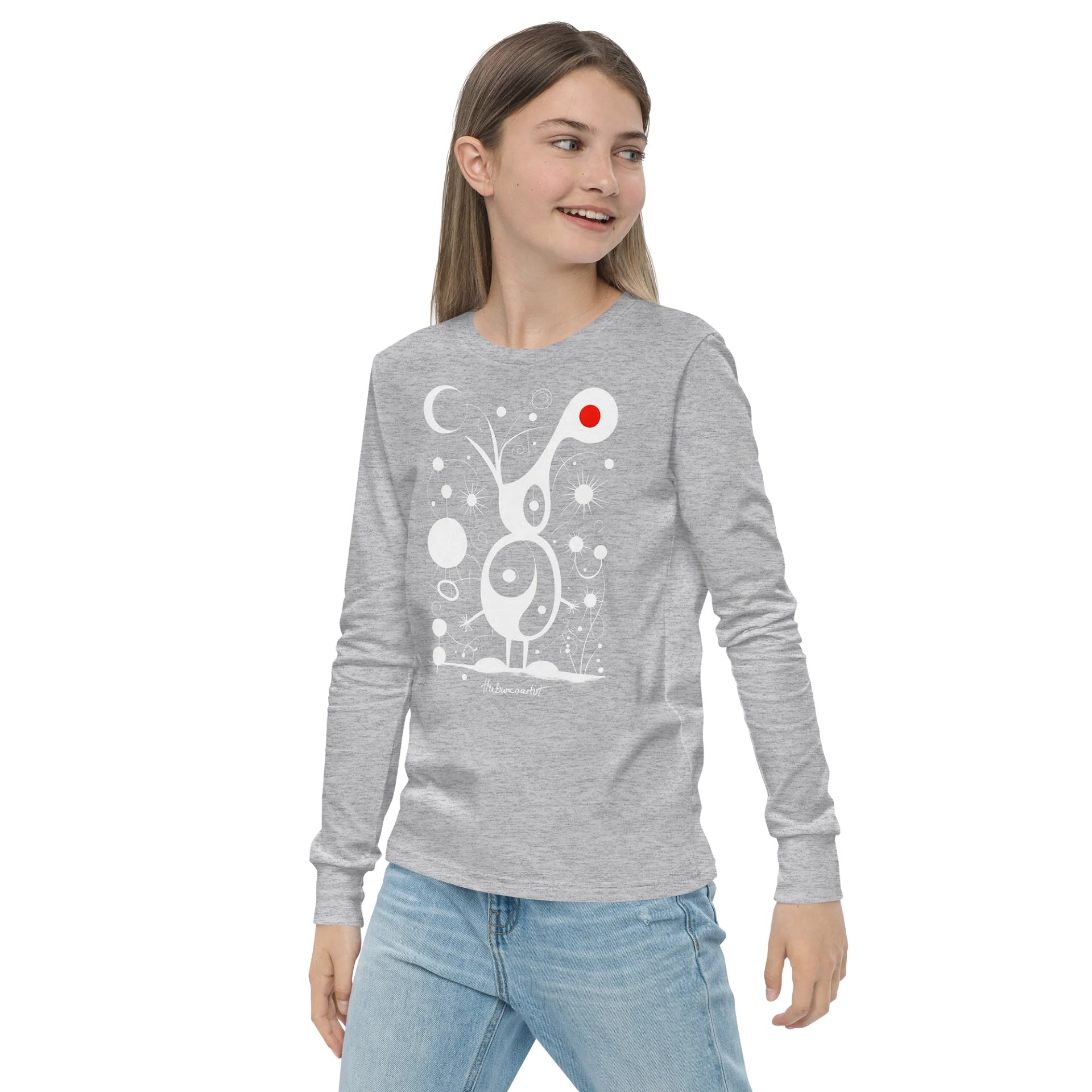 Bella+Canvas Youth Long Sleeve T-Shirt product image (3)