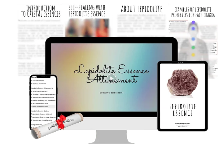 Certified Lepidolite Essence Attunement product image (1)