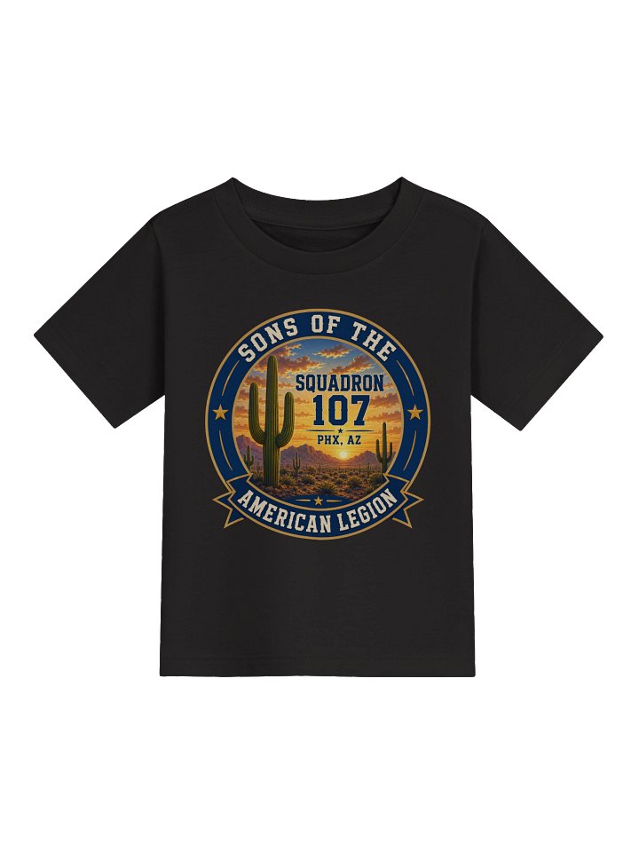 Sons of the Squadron 107 Desert Emblem Baby Tee product image (1)