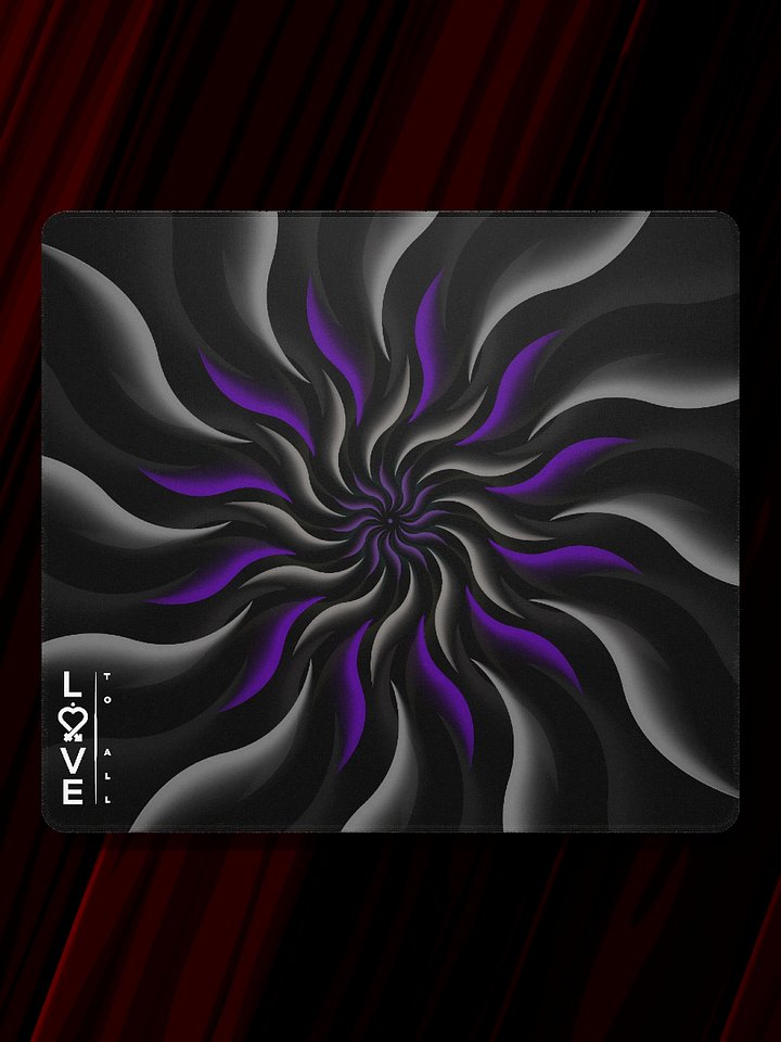 Purple Mandala Large Mousepad product image (1)