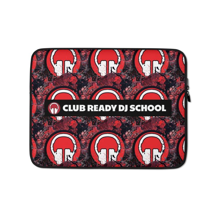 Club Ready DJ School Laptop Sleeve (13" or 15") product image (1)