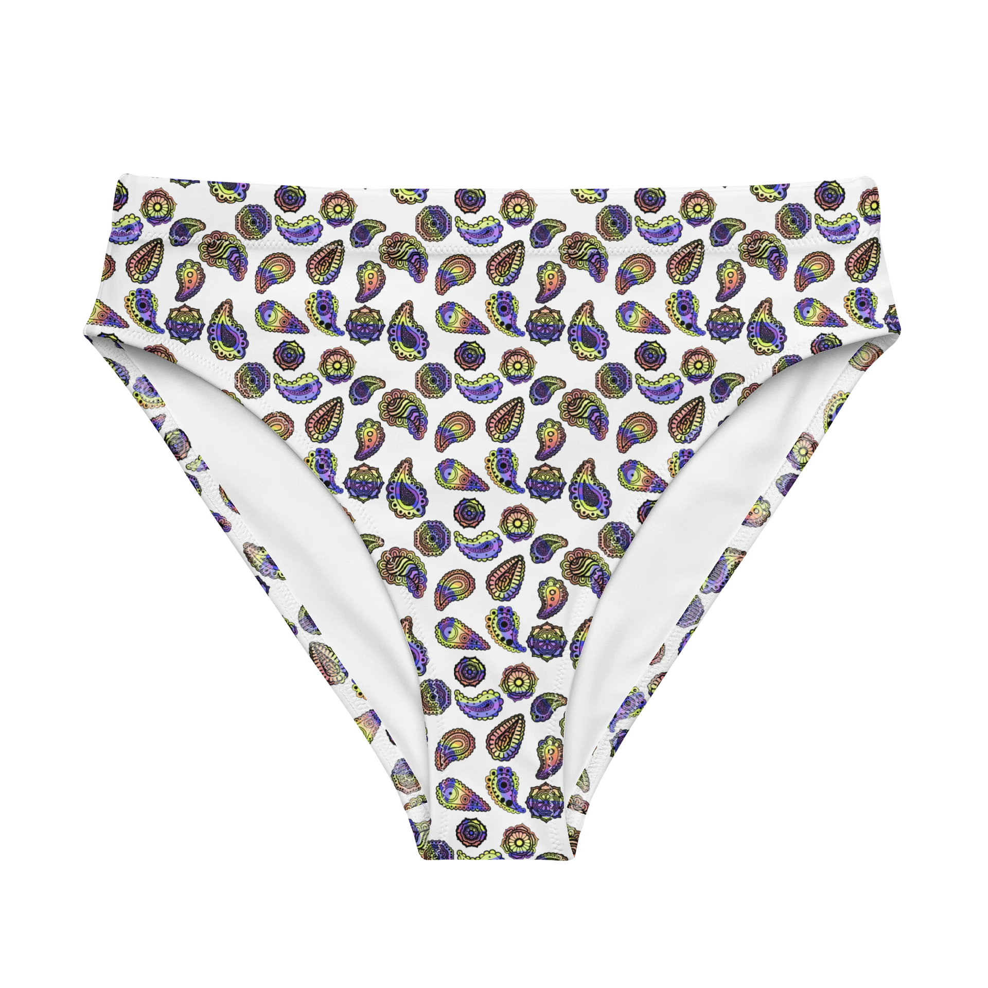 Trippy High Waist Bikini Bottom product image (1)