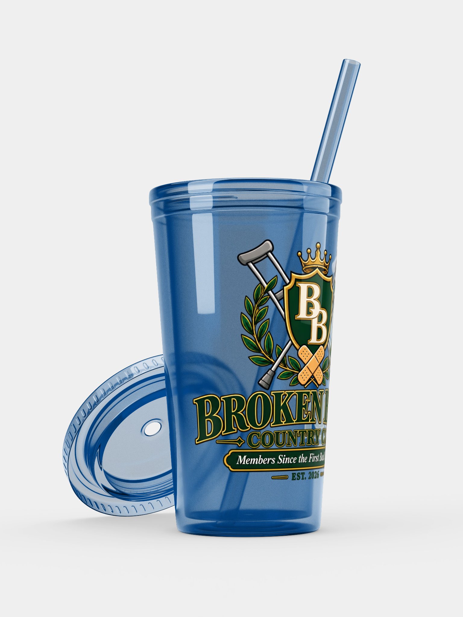 Golf Tumbler — Broken Body Country Club Iced Coffee Cup | Broken Body™ product image (8)