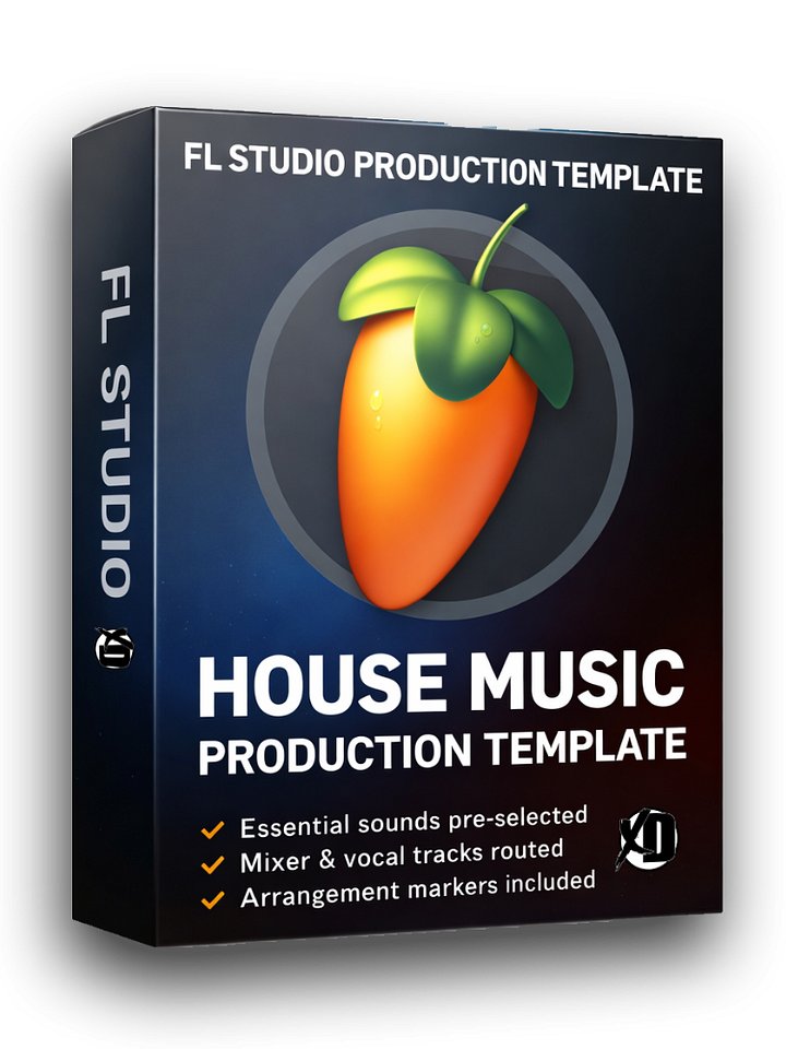 XDizzle - House Music FL Studio Template product image (1)