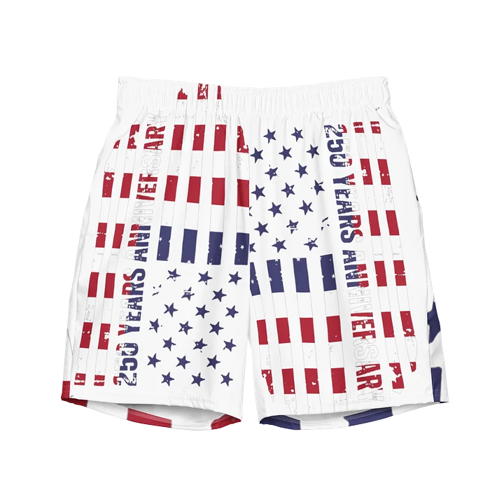 Abstract Stars & Stripes Swim Trunks product image (1)
