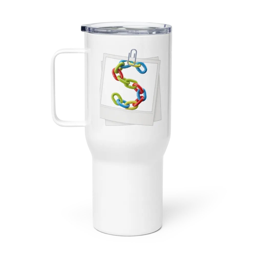 S-Chain of Colors Travel Mug product image (1)
