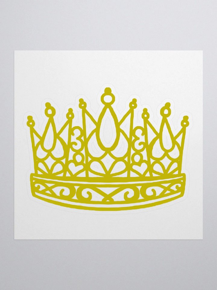 Crown Logo Sticker product image (1)