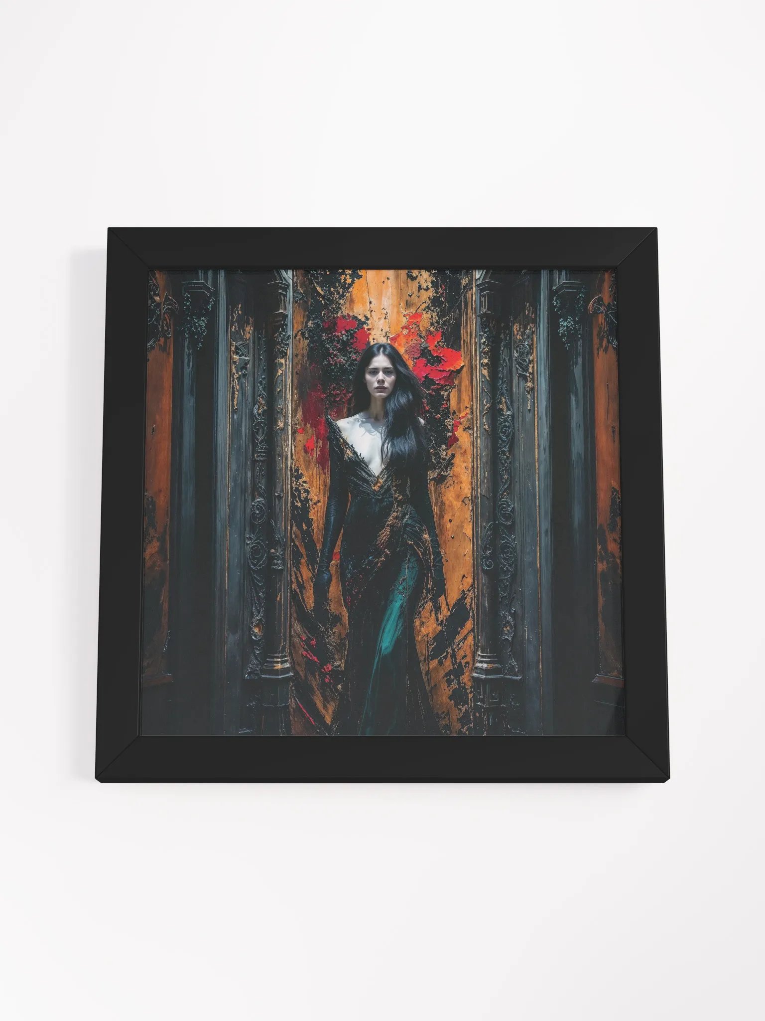 The Gilded Abyss Framed Print product image (40)