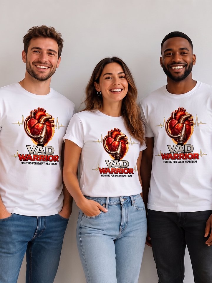 "VAD Warrior - Fighting" T-Shirt - White - Unisex product image (1)