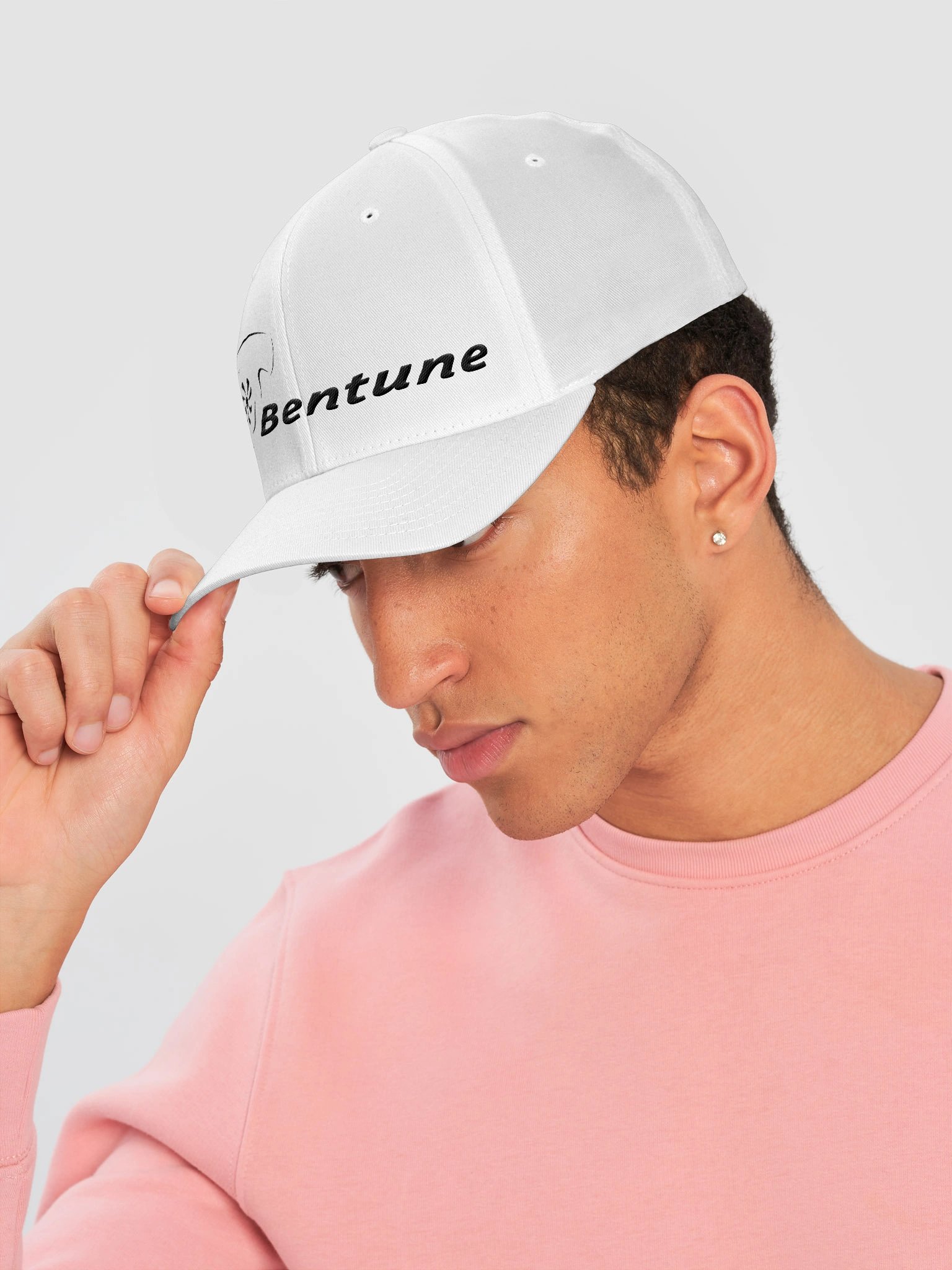 FITTED Bentune Hat - white product image (6)