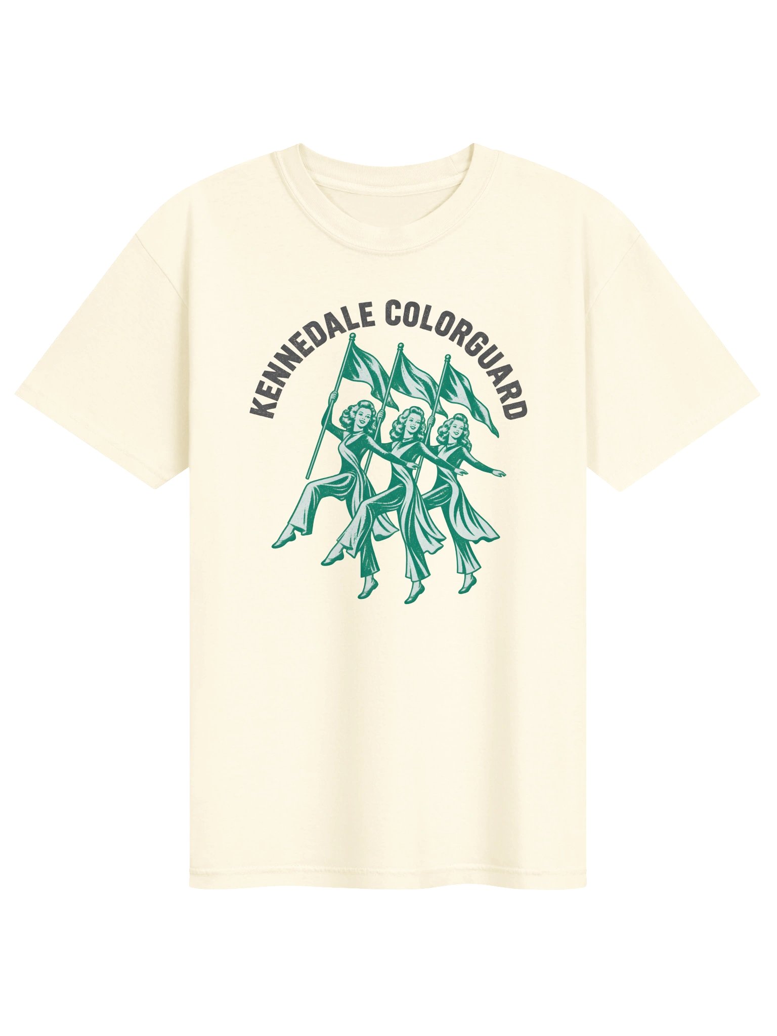 Kennedale Colorguard Retro Tee product image (1)