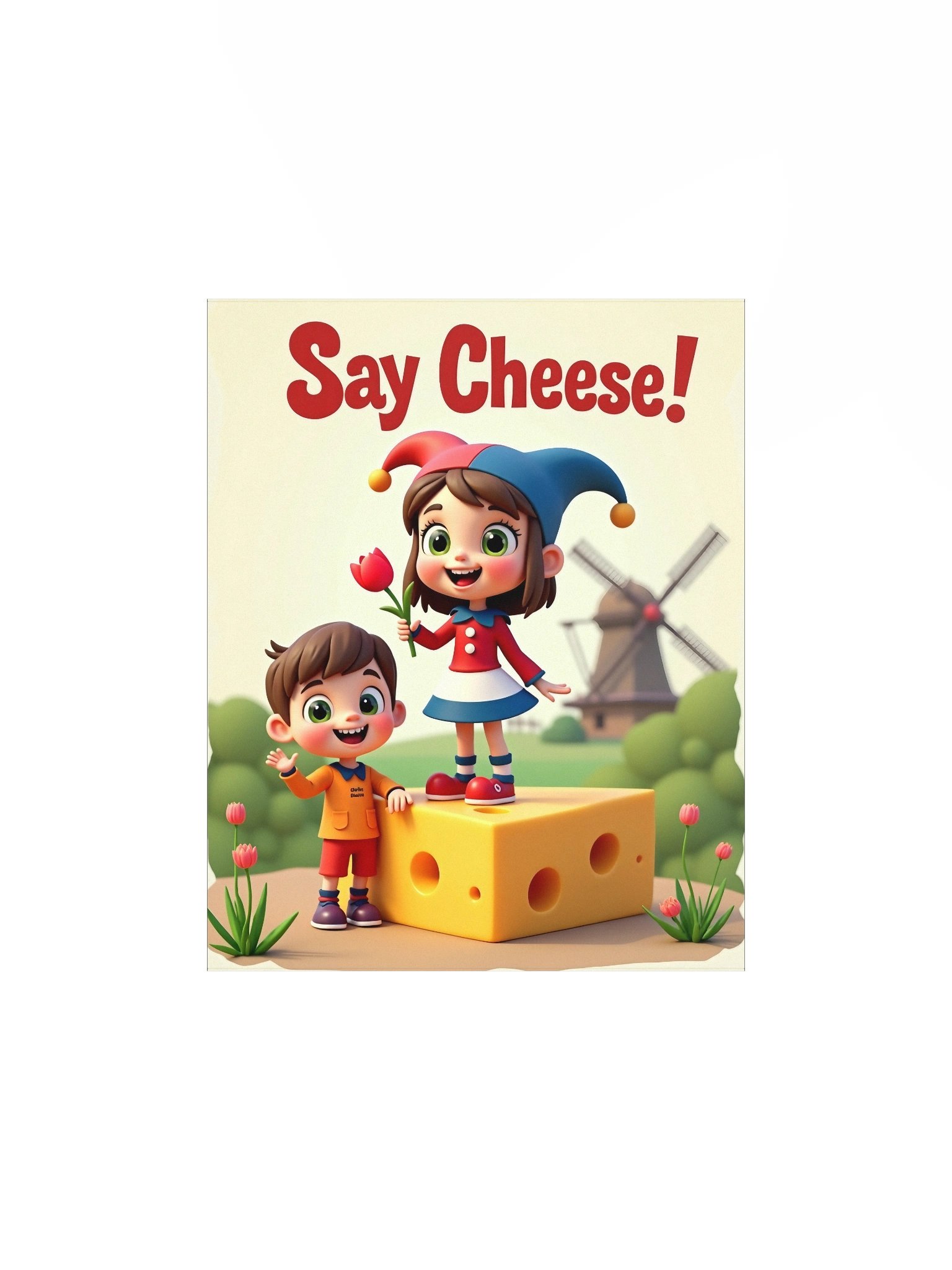 JessyJesty Cheese Enhanced Matte Paper Poster product image (2)