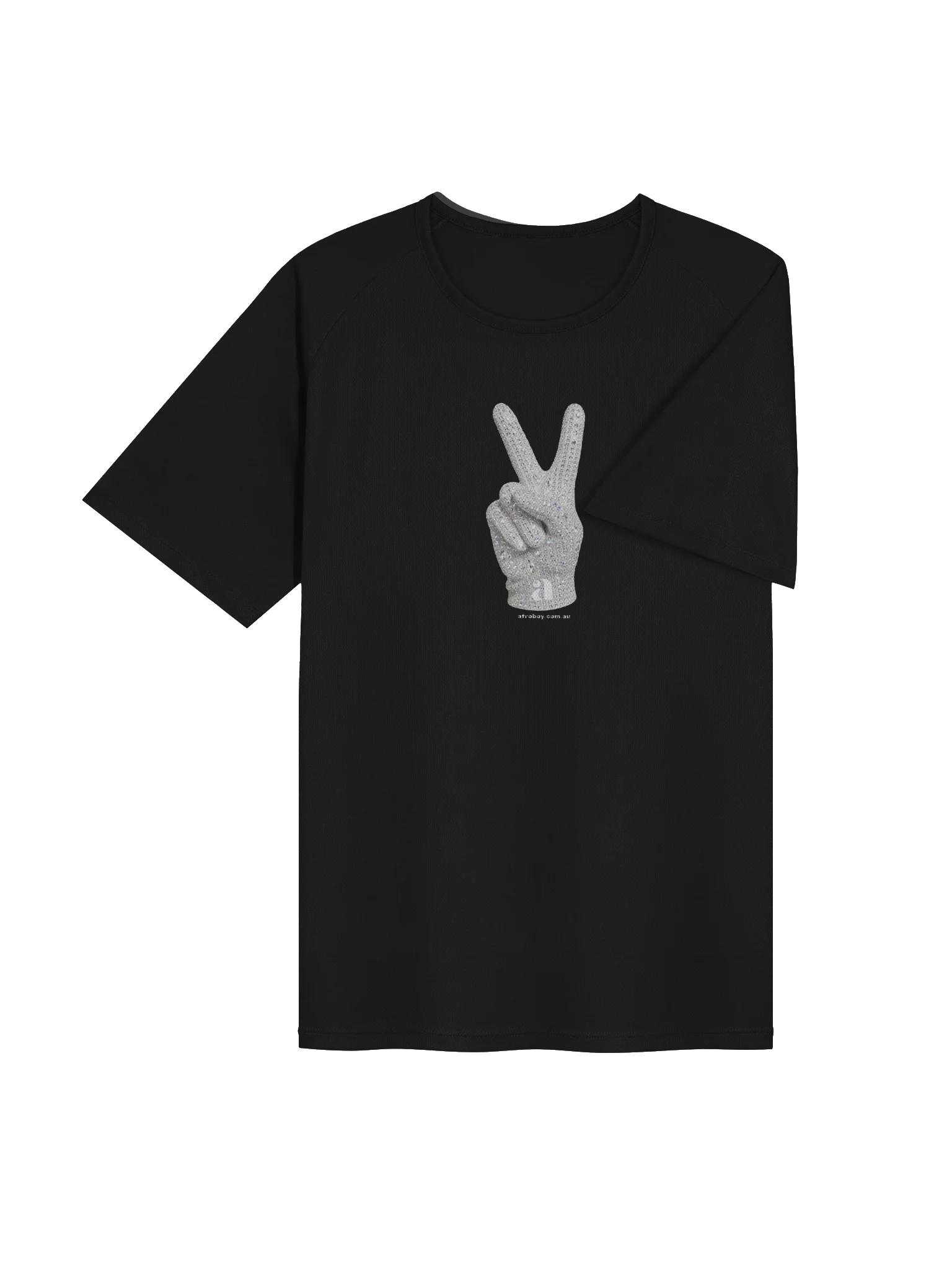 AB 'Rhinestone Peace Sign' Unisex T product image (11)