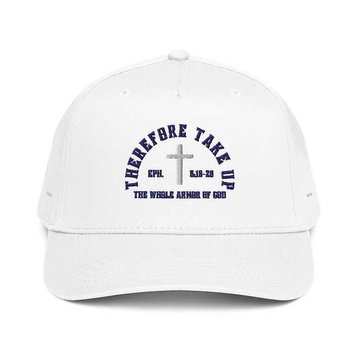 Armor - Salvation | Scripture Cross Hat Embroidered | John 1:1 Co. product image (1)