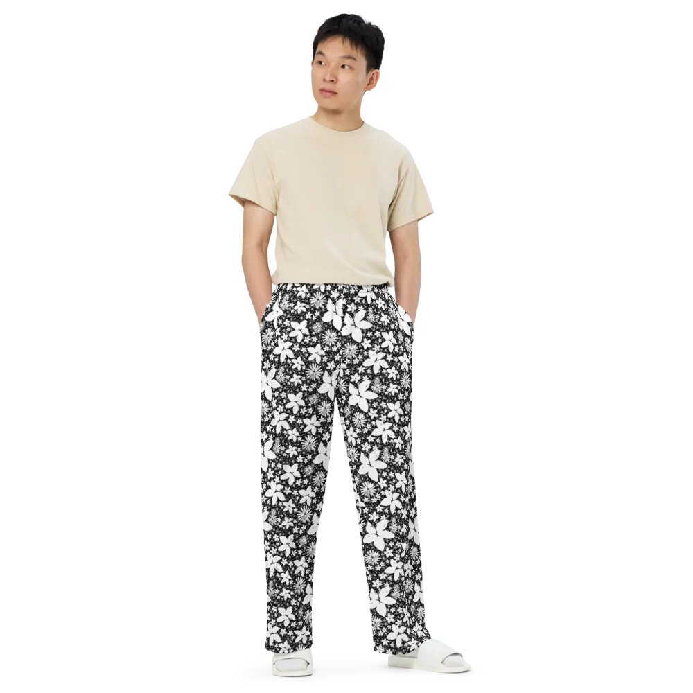 Flower Pants Loose Legs product image (7)