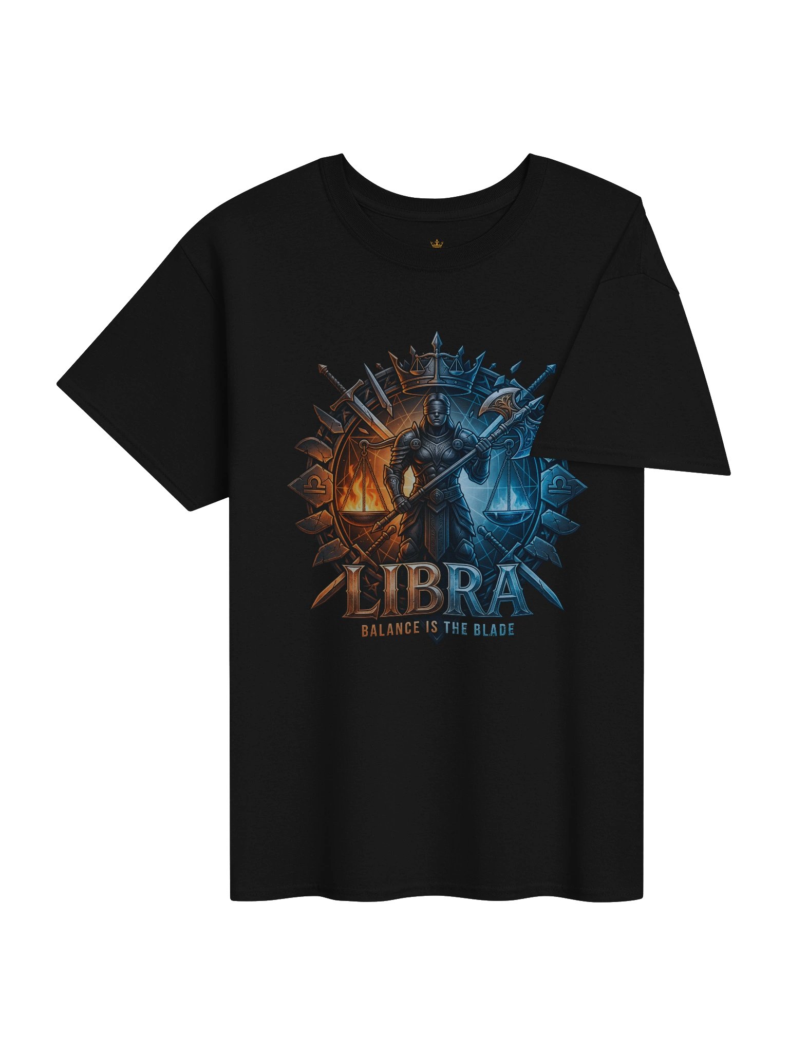 Libra Zodiac Gothic Streetwear Graphic Tee product image (7)