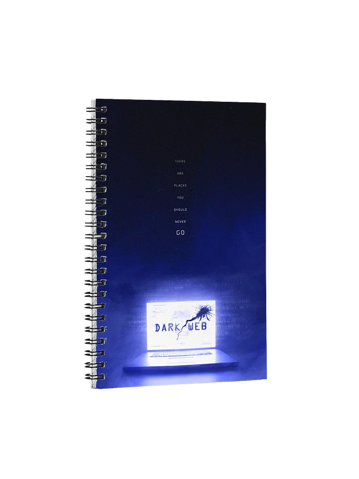 [DARK/WEB]: Spiral Notebook product image (1)