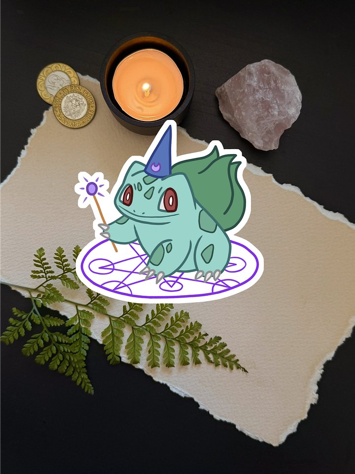 Bulbous Dinosaur - Summoning Pocket Friends 2.75" Sticker product image (1)