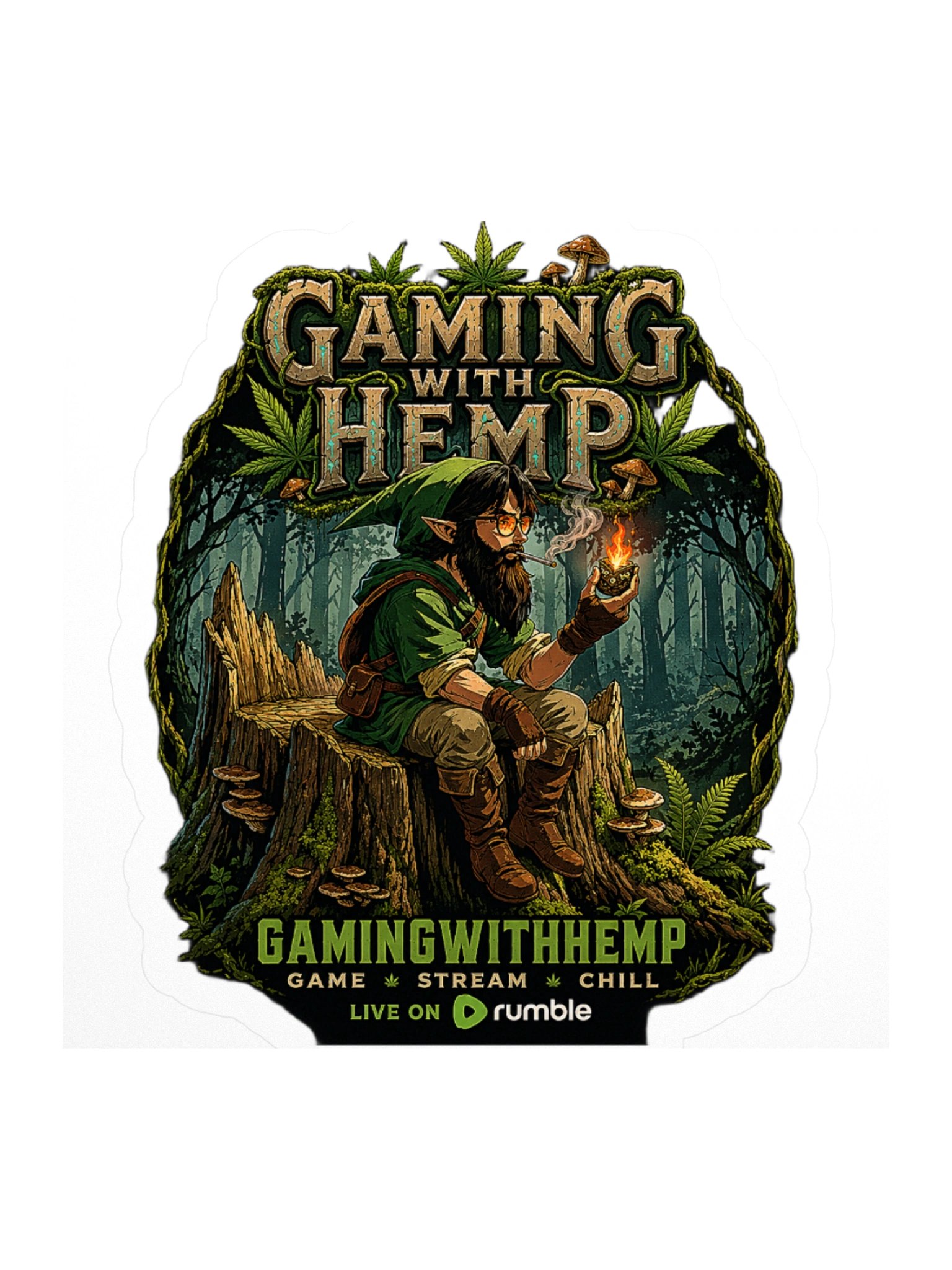 Forest Guardian sticker product image (1)