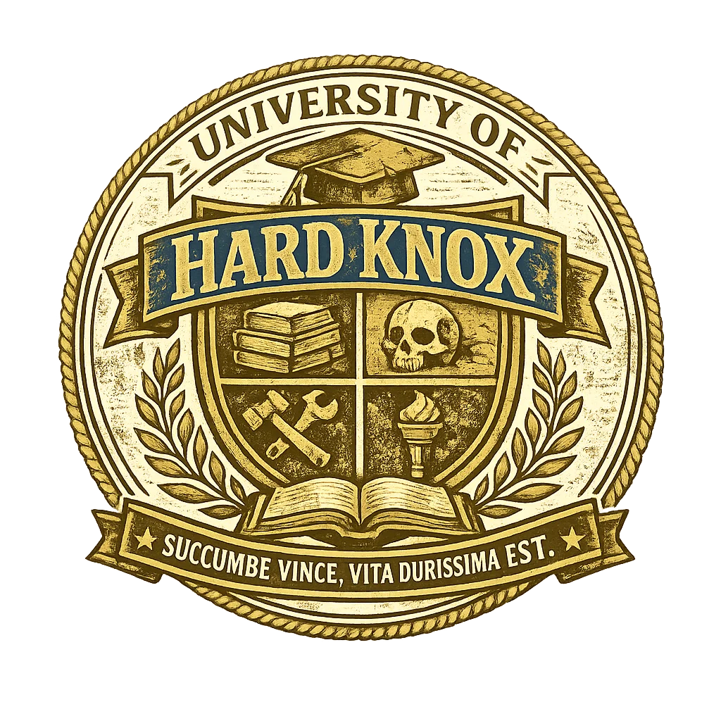 University of Hard Knox degree parchment product image (3)
