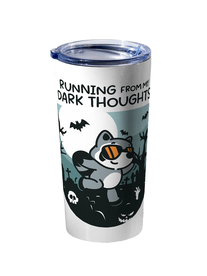 Running From My Dark Thoughts Tumbler product image (2)