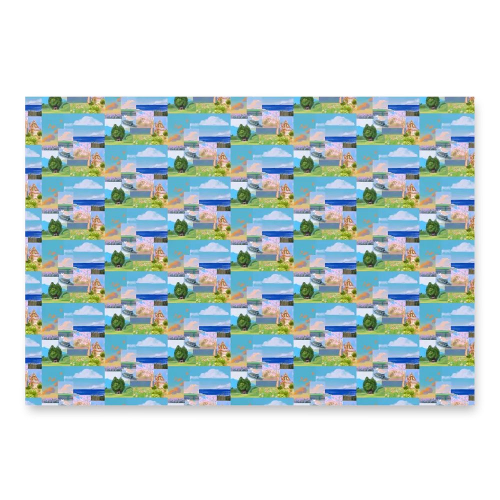 Screencap of Peace Collage Wrap Set (Set of 3) product image (6)
