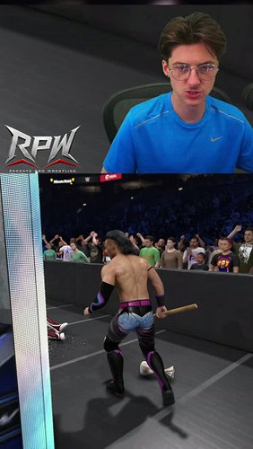 The referee never saw it coming! Things are getting way too intense in the RPW ring. 💥 #WrestlingMoments #Gaming