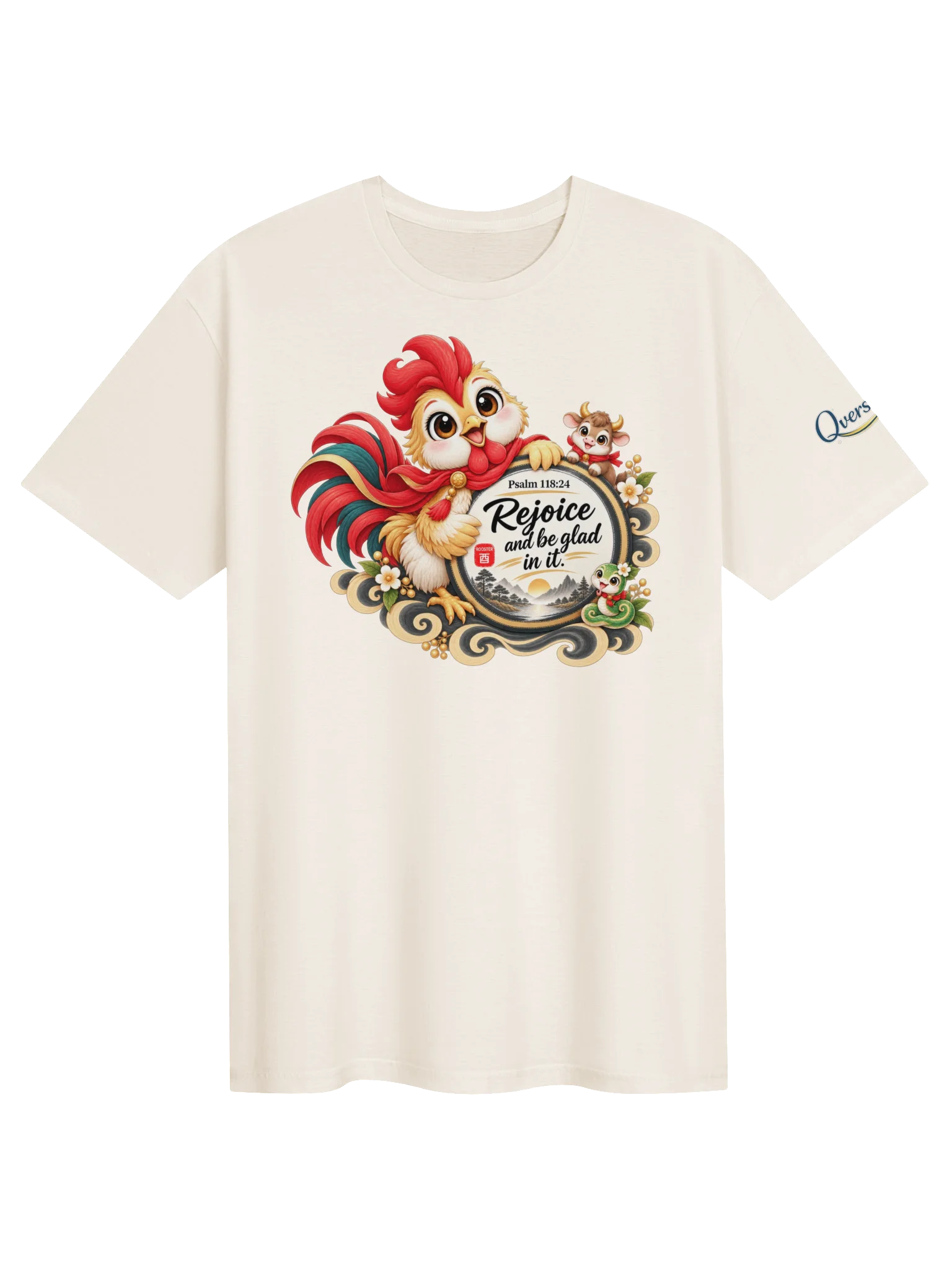 🐓Year of the Rooster | Chinese Zodiac Trio Unisex T-Shirt product image (141)