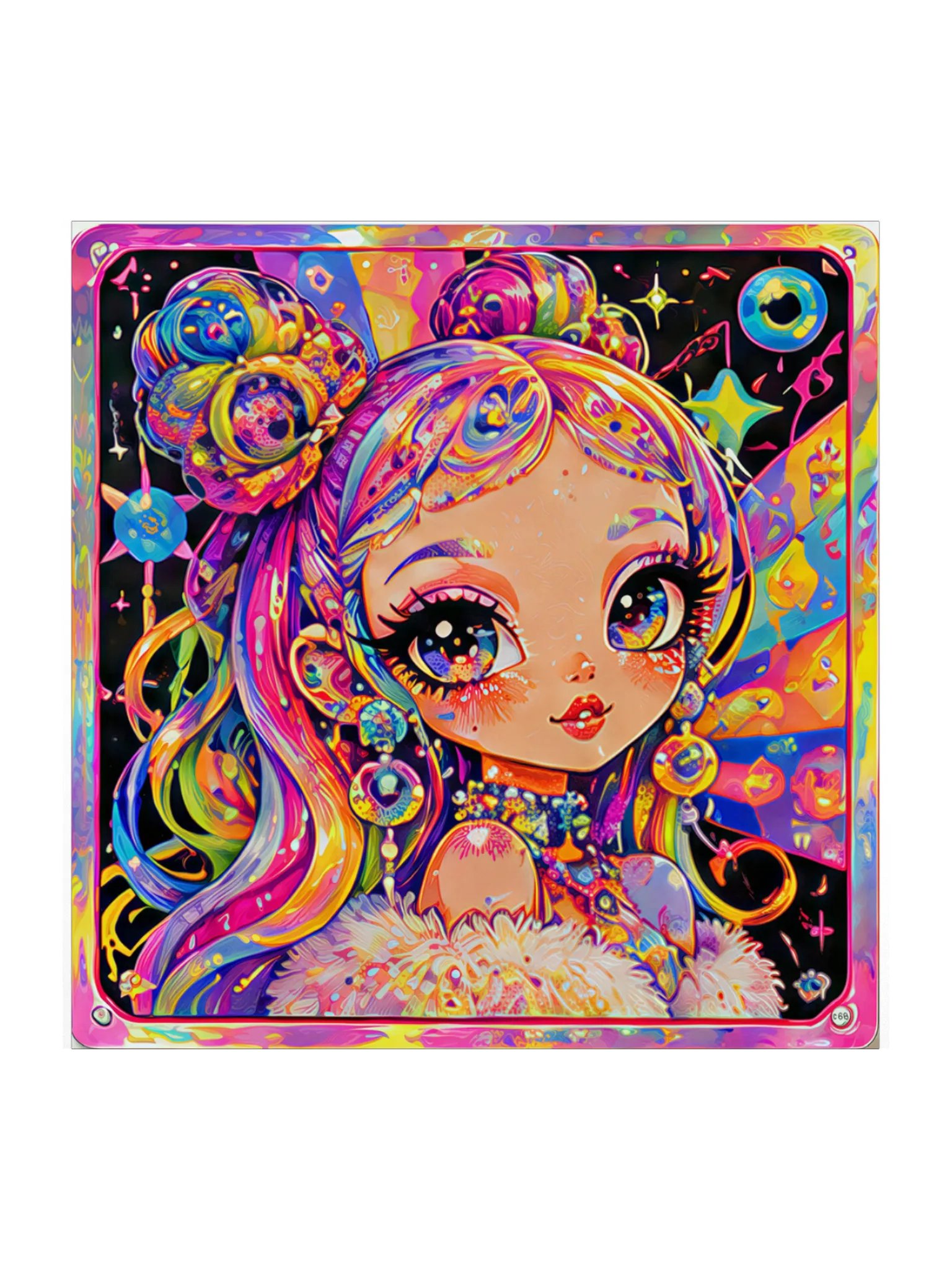Cosmic Doll Sticker product image (1)