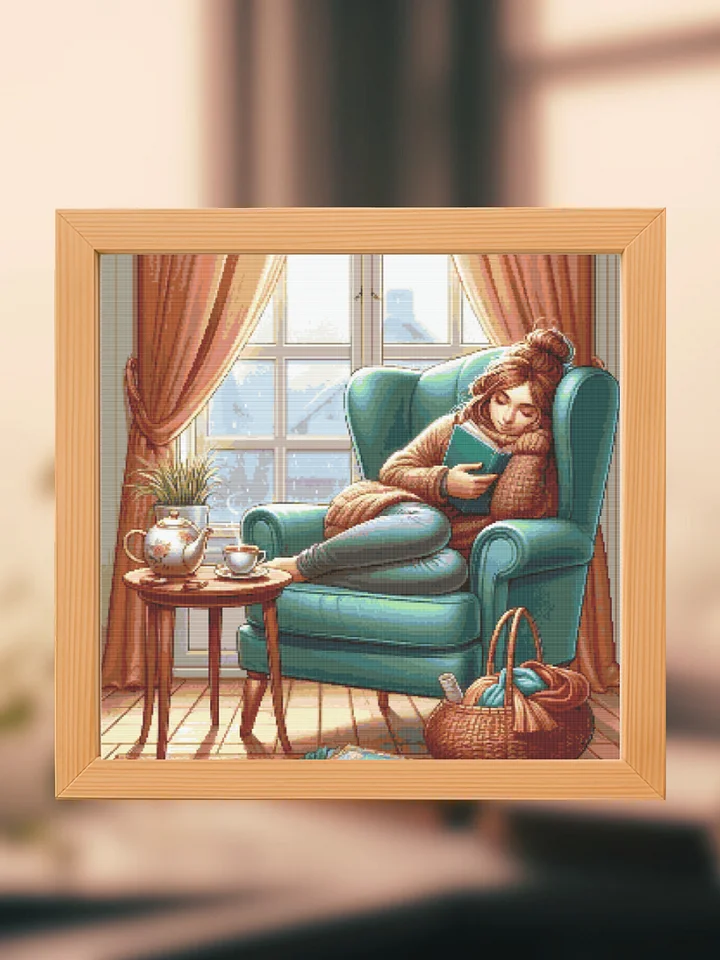 Drowsy Chapters Cross Stitch Pattern product image (1)