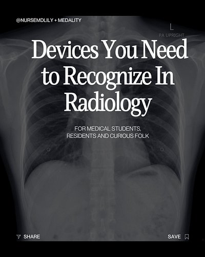 #ad Chest radiographs aren't just about finding disease, they're also about making sure the devices we place are exactly wher...