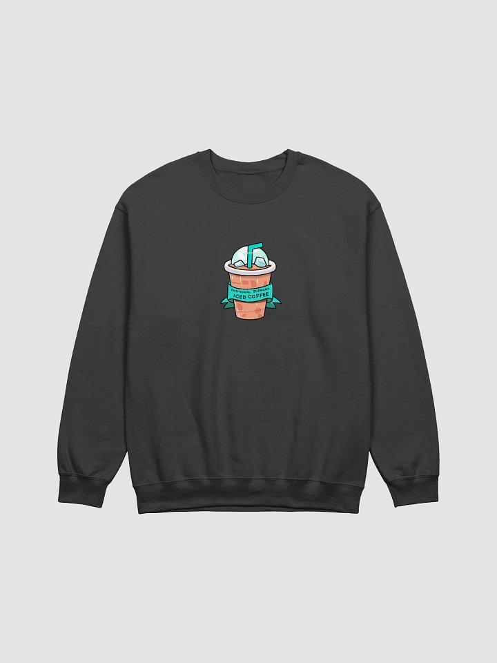 Emotional Support Iced Coffee Crewneck product image (2)