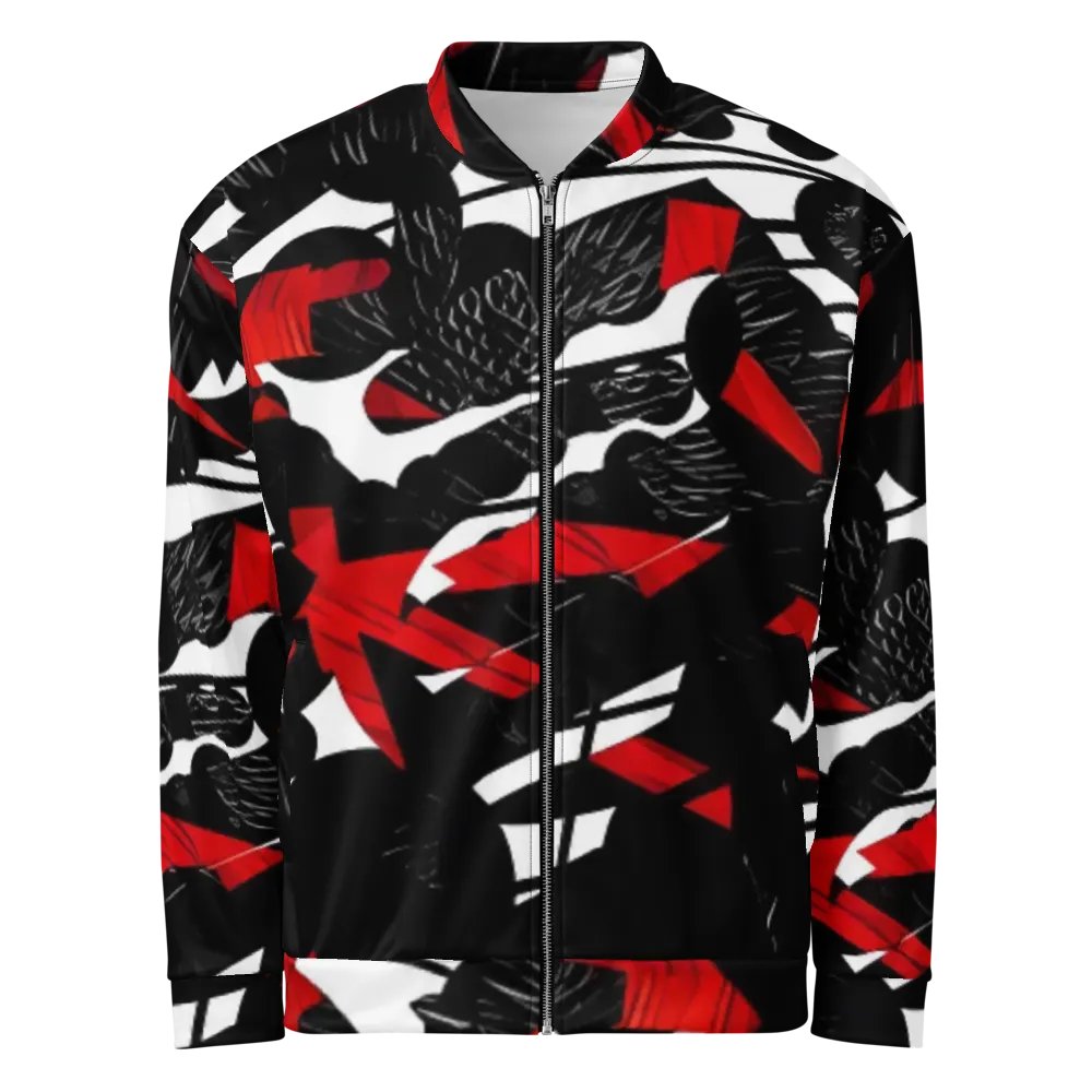 Dark Raven Bomber Jacket product image (6)