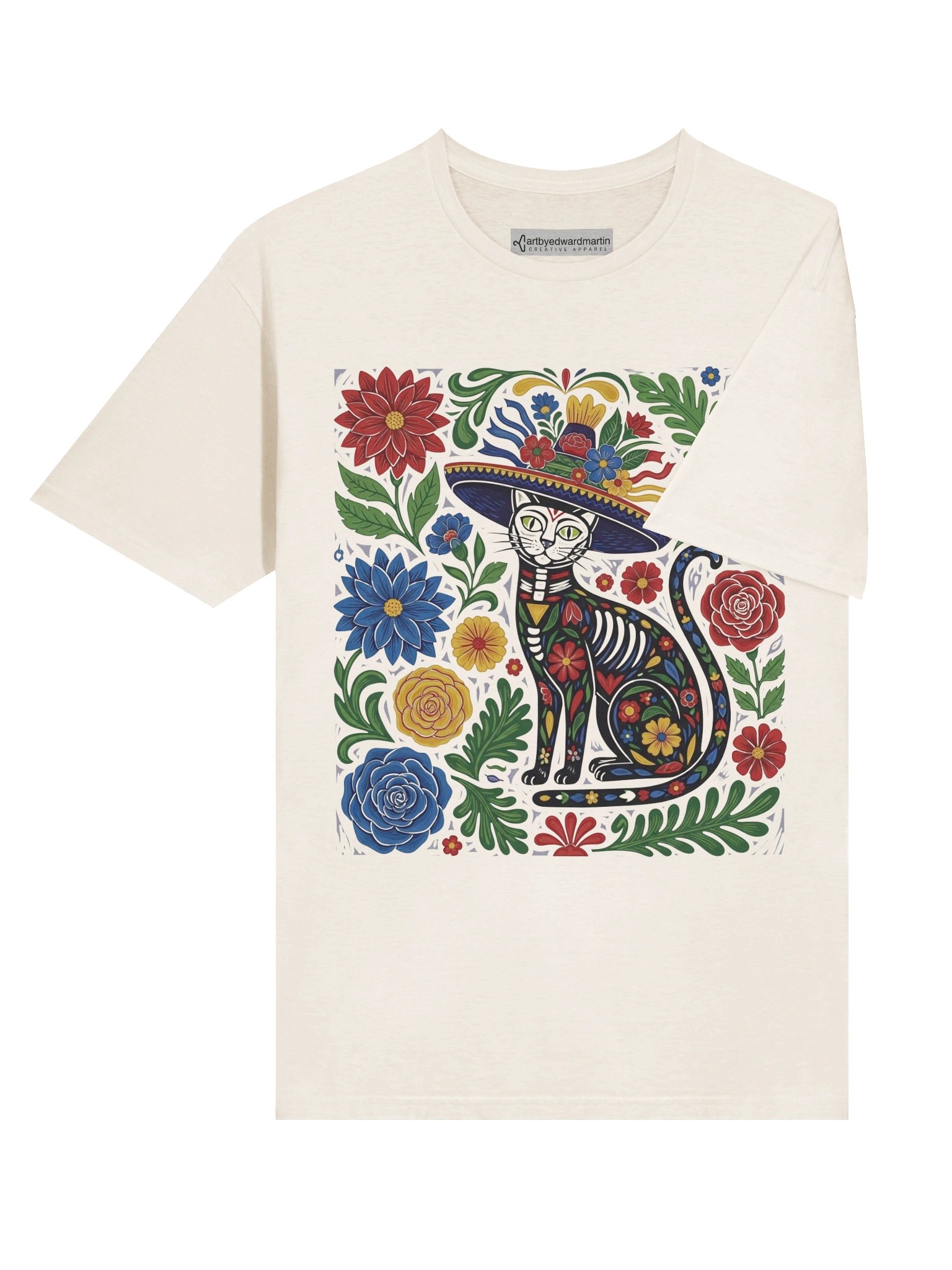 Catrina Cat Unisex Tee product image (147)