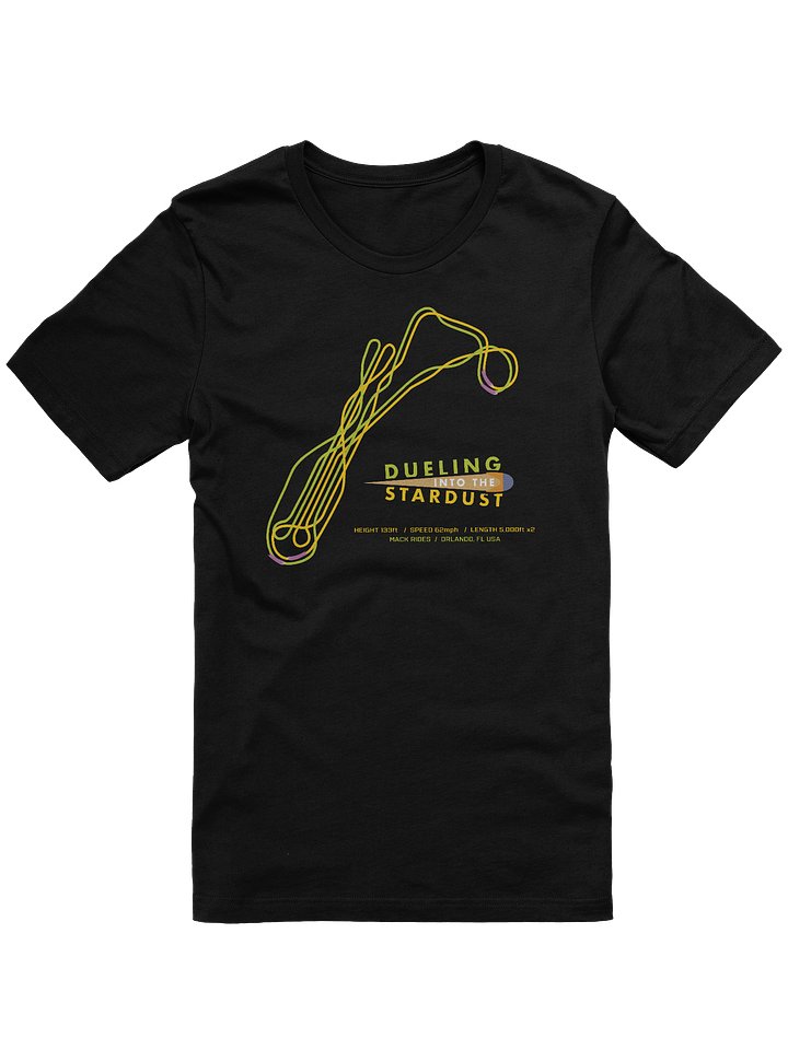 Dueling Into The Stardust Coaster Graphic Tee product image (2)