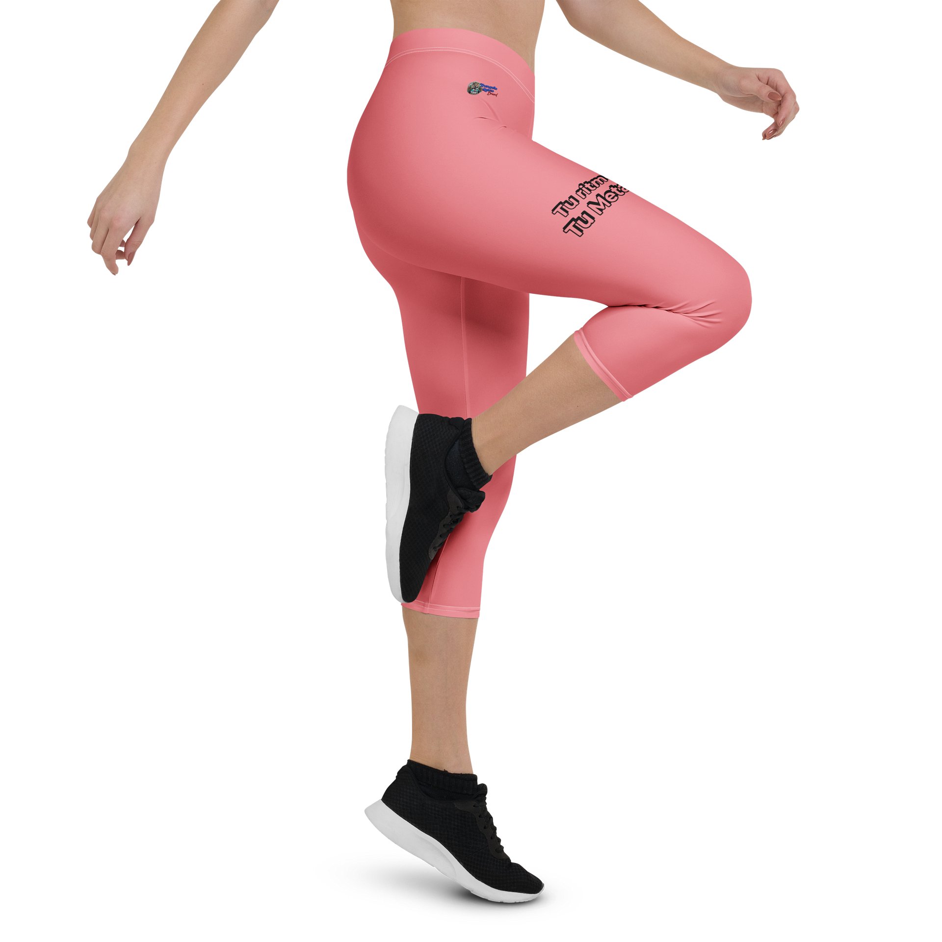 Pink Tu Ritmo • Tu Meta Capri Leggings Tranquilo Quieto Brand product image (5)