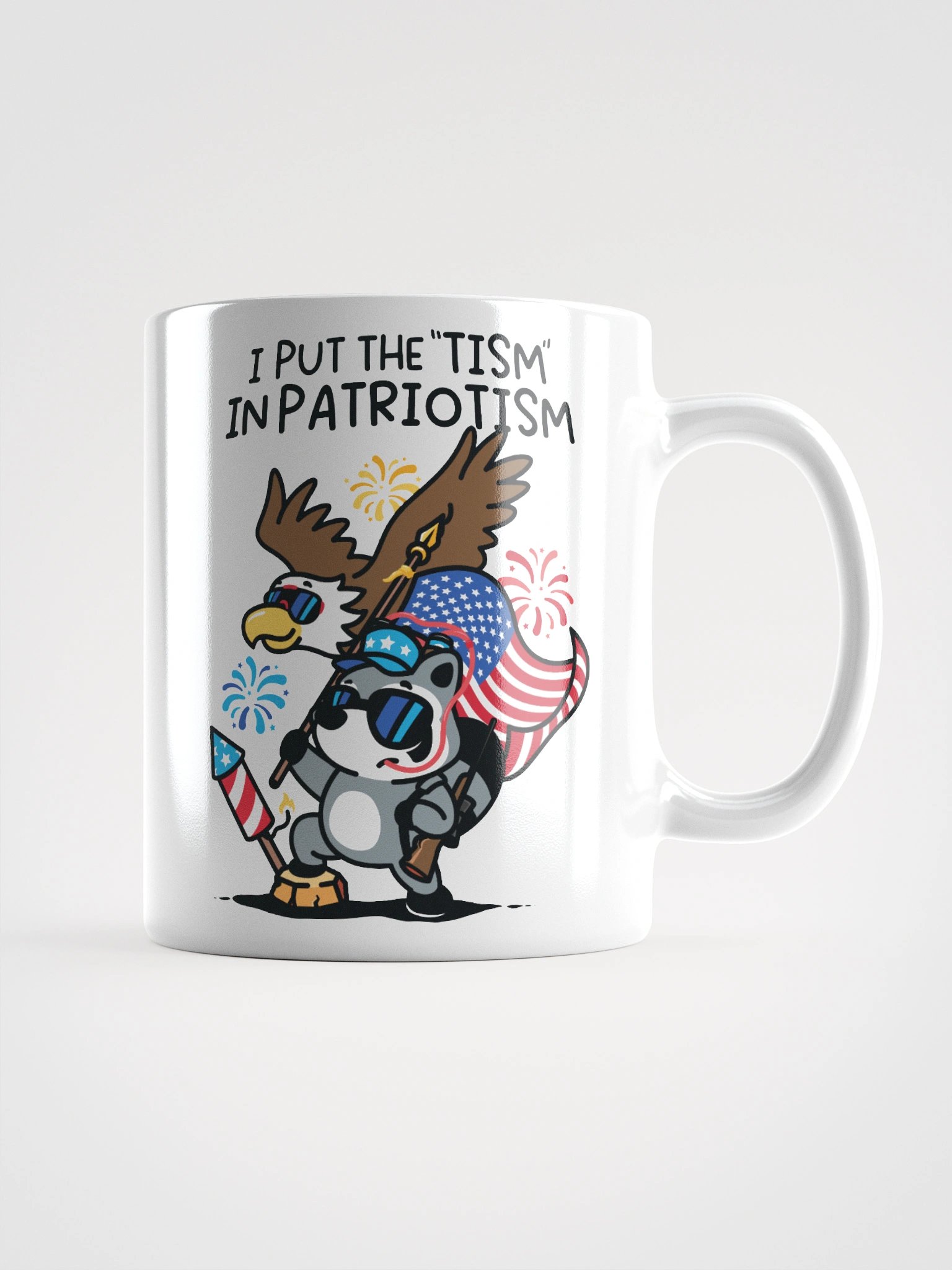 'Tism in Patriotism Coffee Mug product image (6)