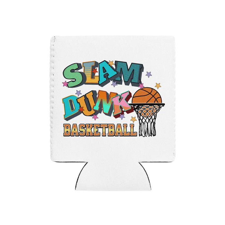Basketball Slam Dunk Cooze Can Cooler product image (1)
