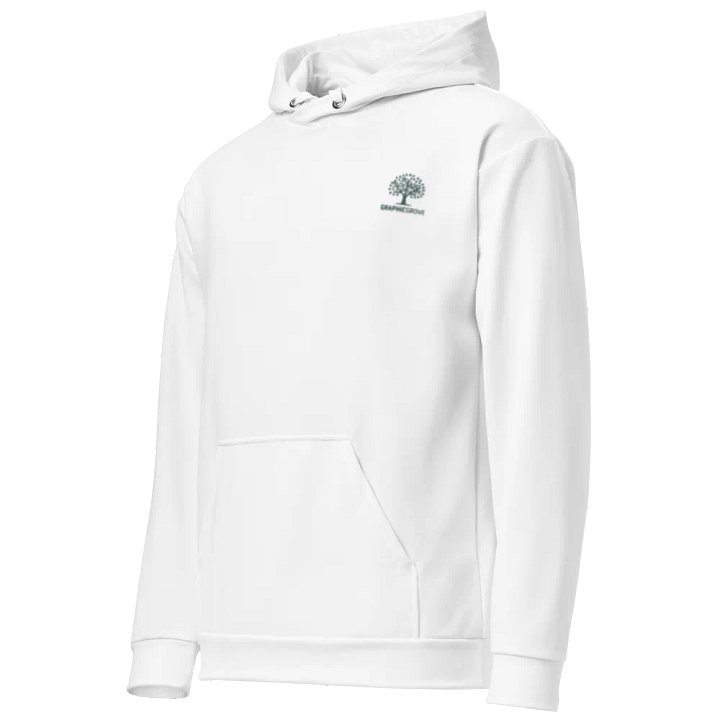 Graphic Grove Unisex Recycled Hoodie with Tree Design - White product image (2)
