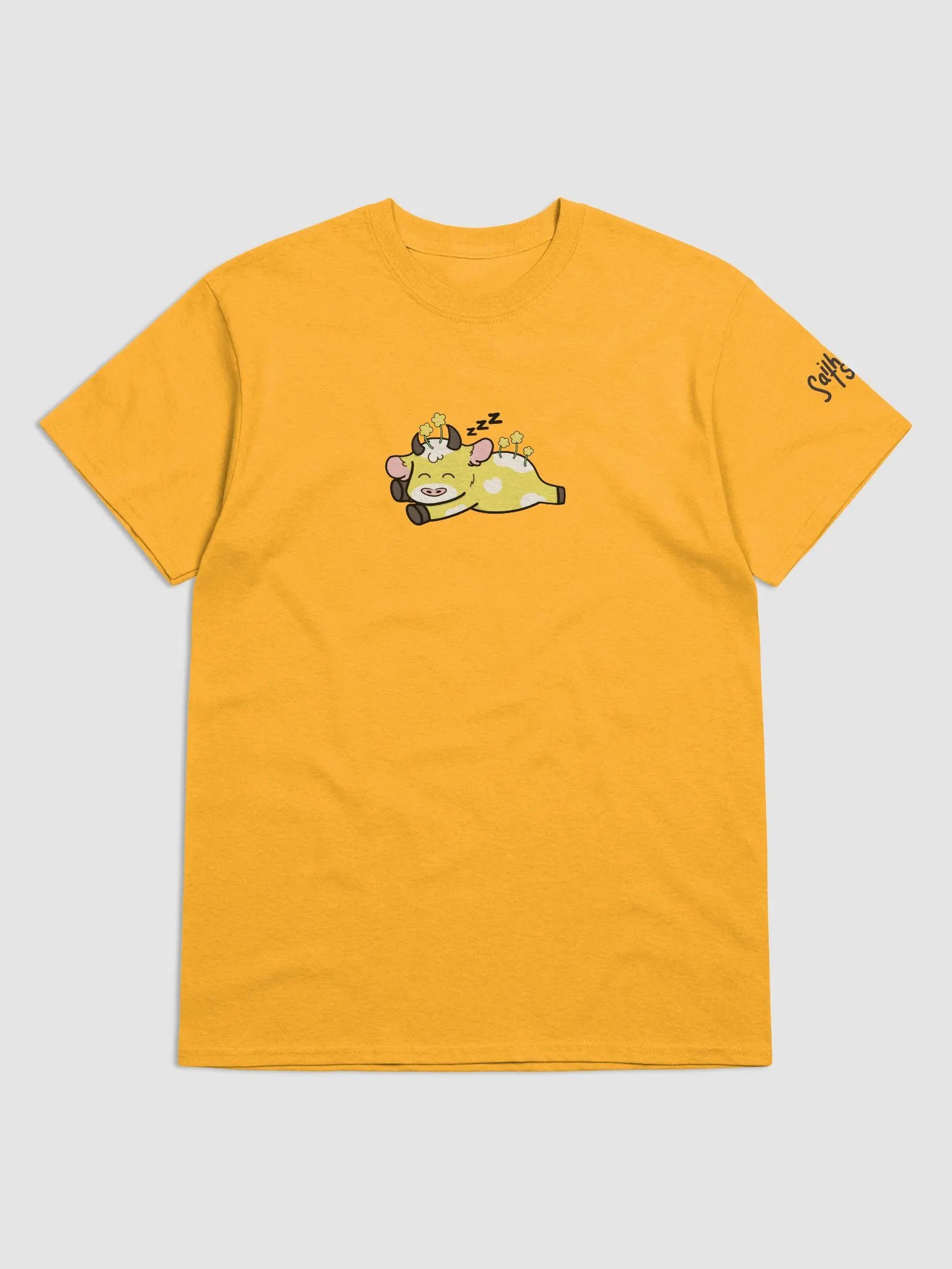 Sleepy Moobloom T-Shirt product image (5)