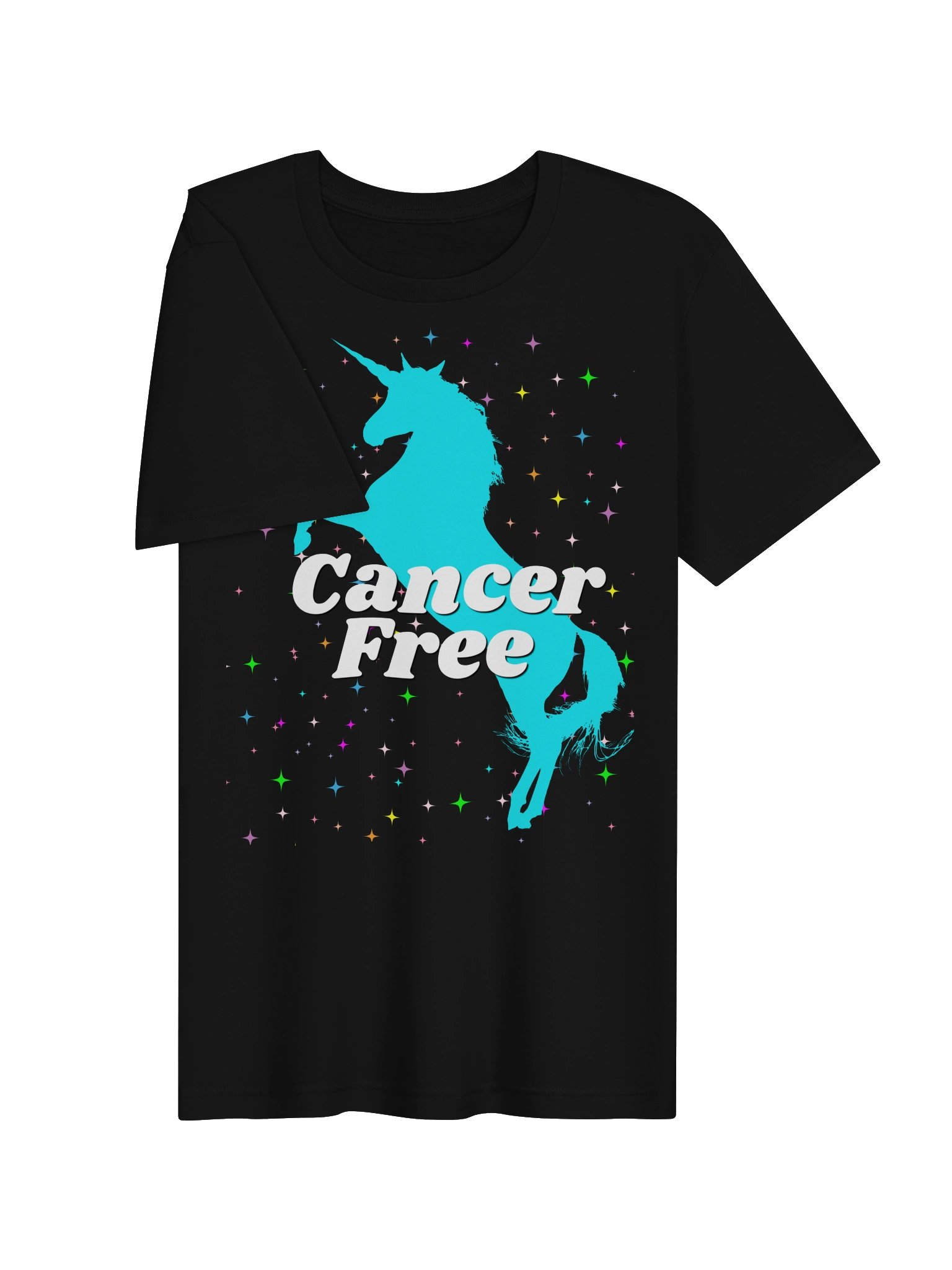 Cancer Free Unicorn T-Shirt product image (3)