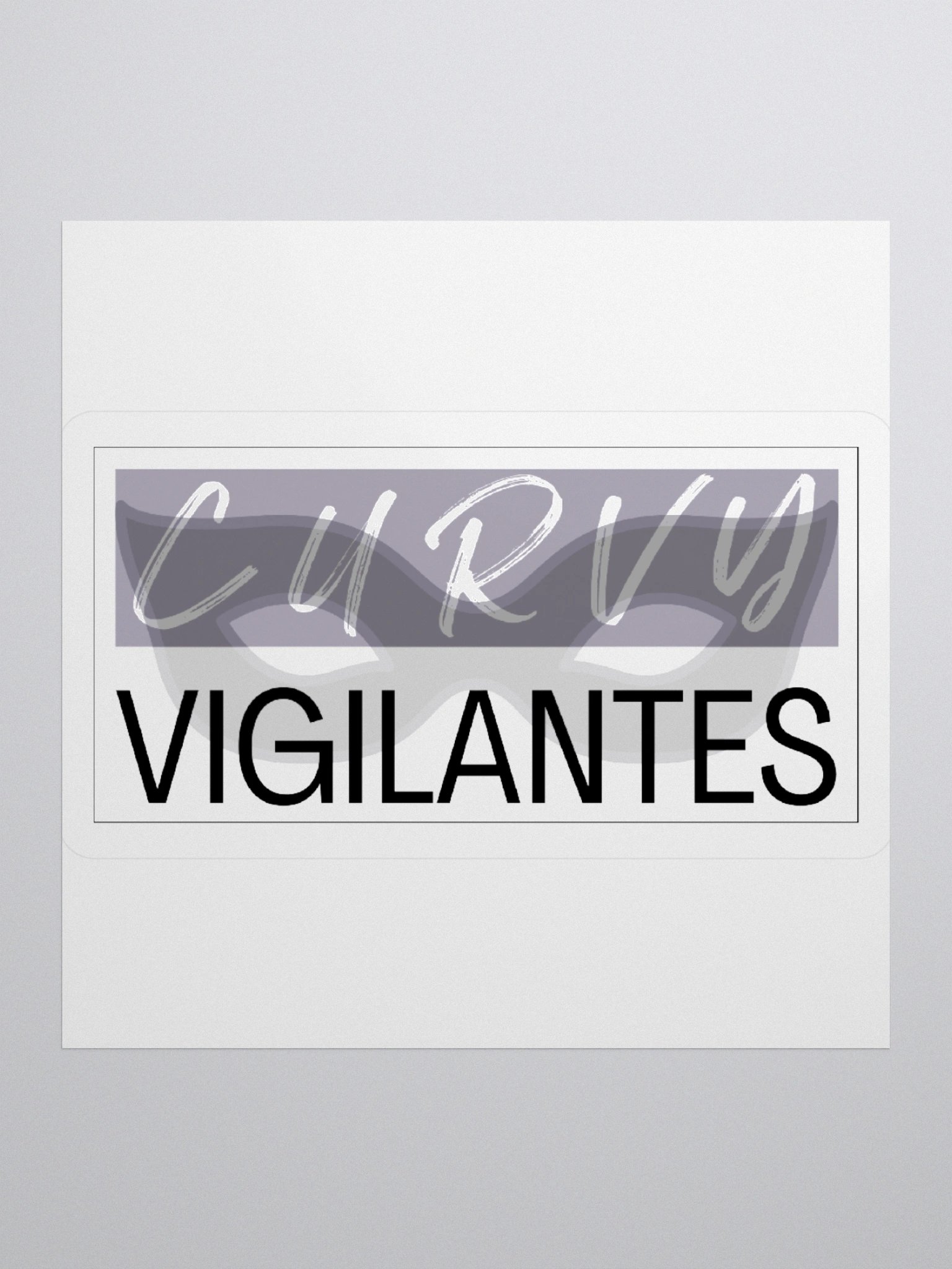 Curvy Vigilantes Sticker product image (1)