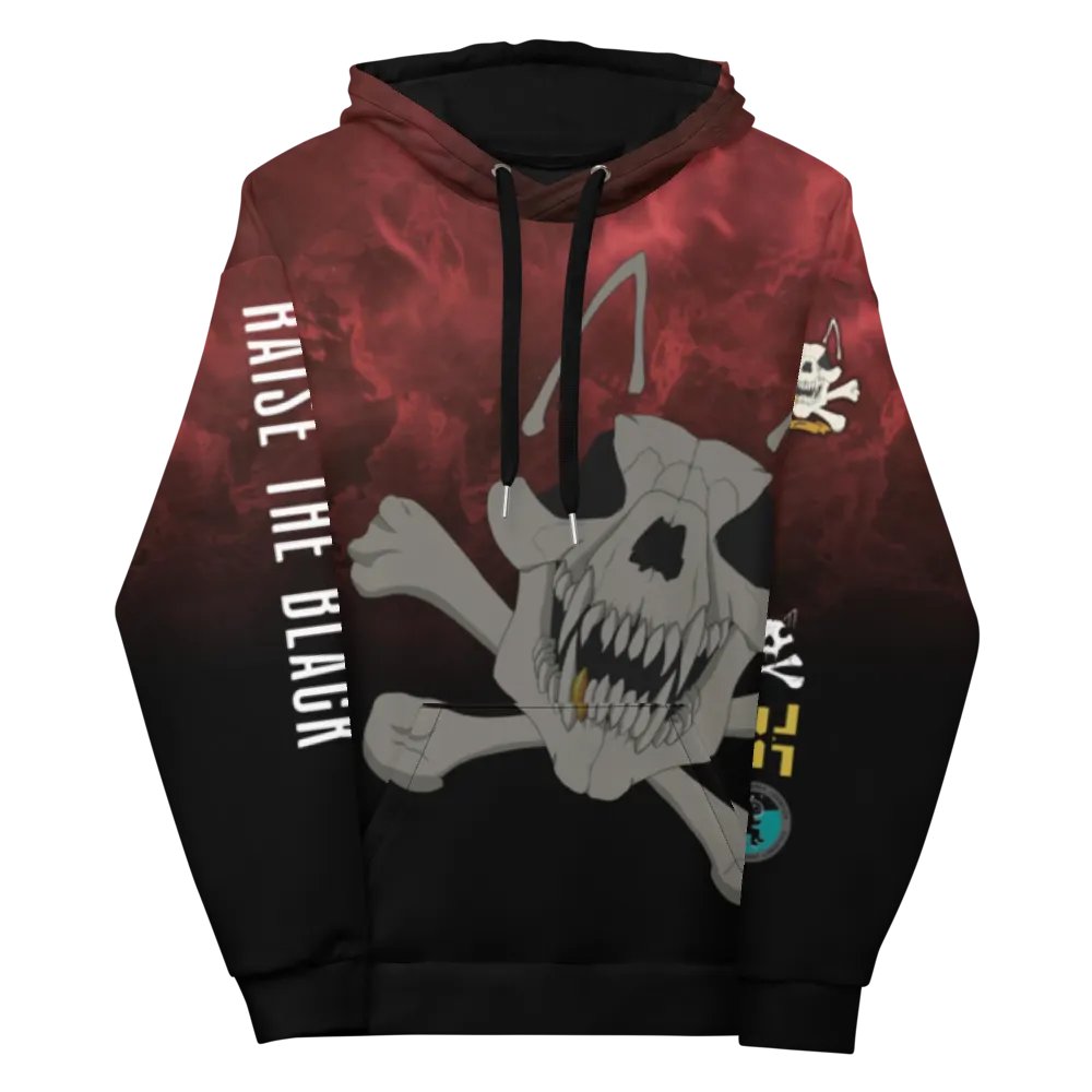 Mongrel Squad Straight Outta Klescher Red/Black Hoodie product image (12)