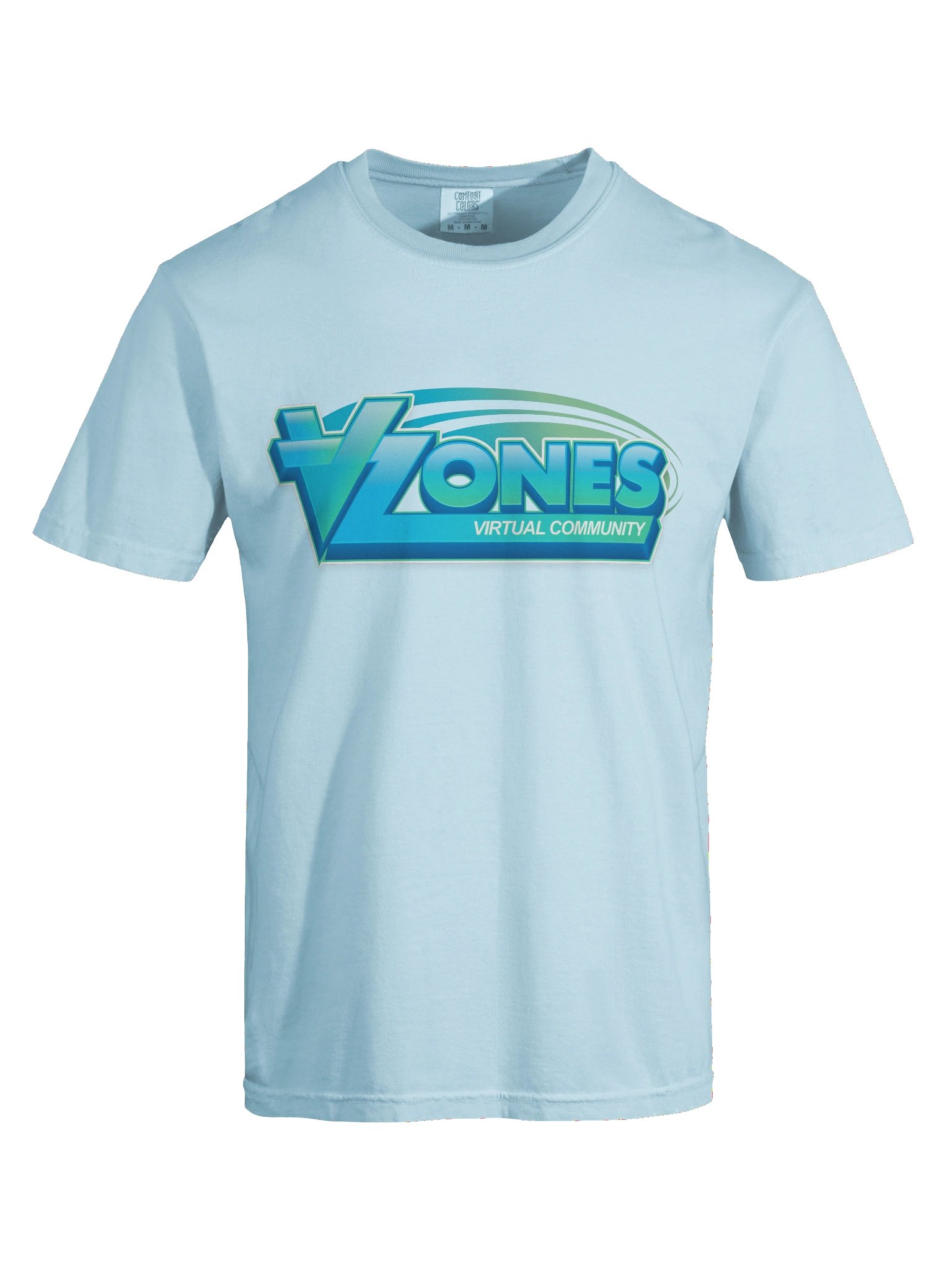 VZones Official T-Shirt Light Blue product image (7)
