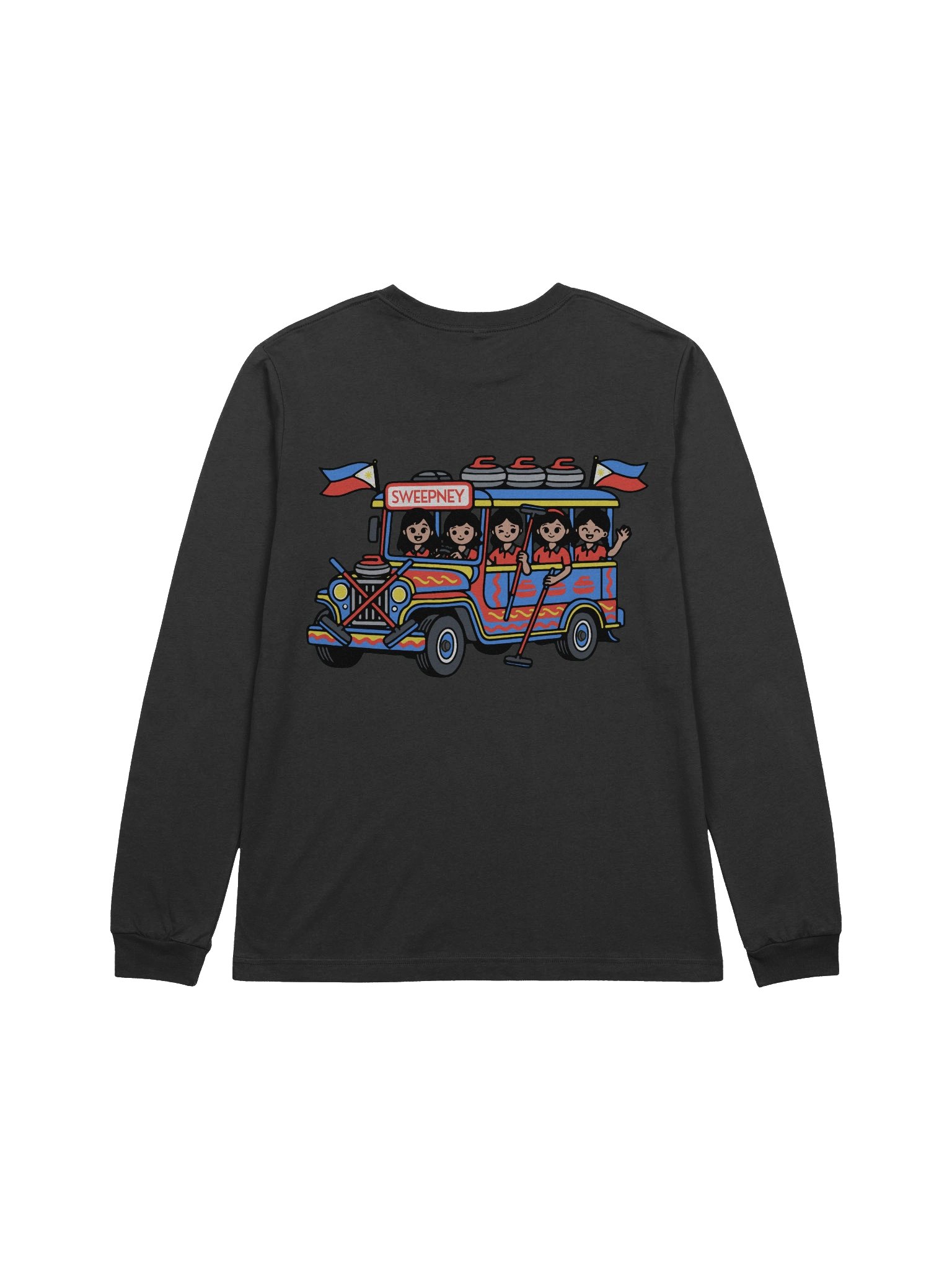 "Sweepney" Long Sleeve T-Shirt product image (1)