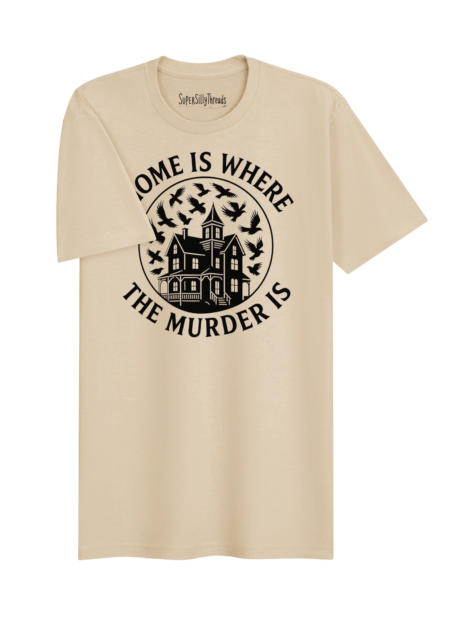 Home Is Where the Murder Is Crow Tee product image (3)
