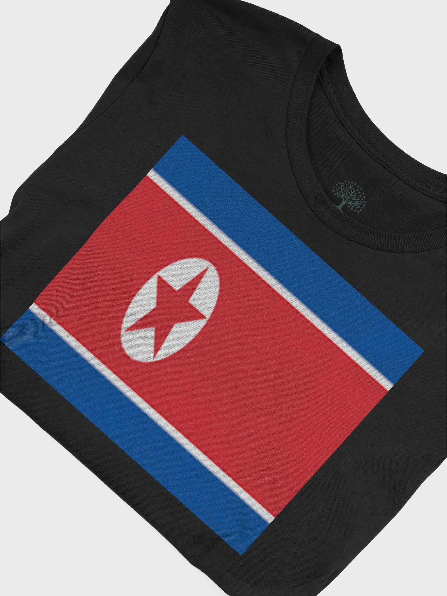 Exclusive Graphic Grove Supersoft Unisex North Korean Flag T-Shirt product image (7)