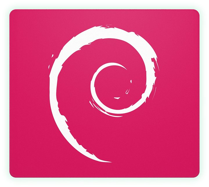 Gaming Mouse Pad with Debian Logo product image (1)
