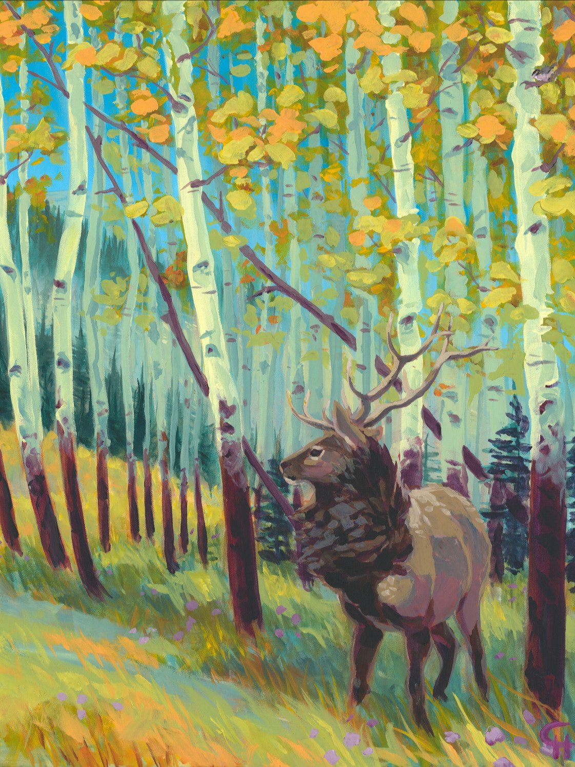 Peace at Deer Mountain Print product image (1)