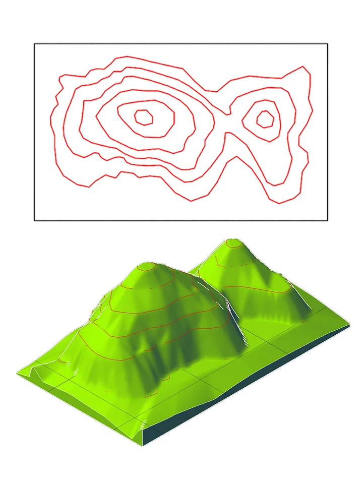 3D Topography DWG File product image (2)